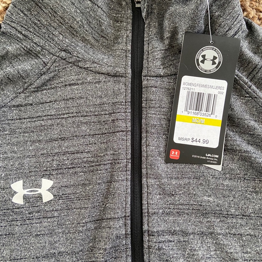 Under armor zip up